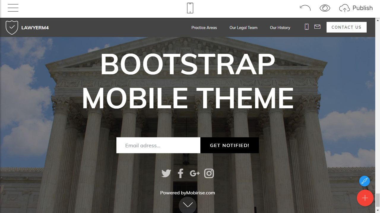 Responsive Mobile Theme